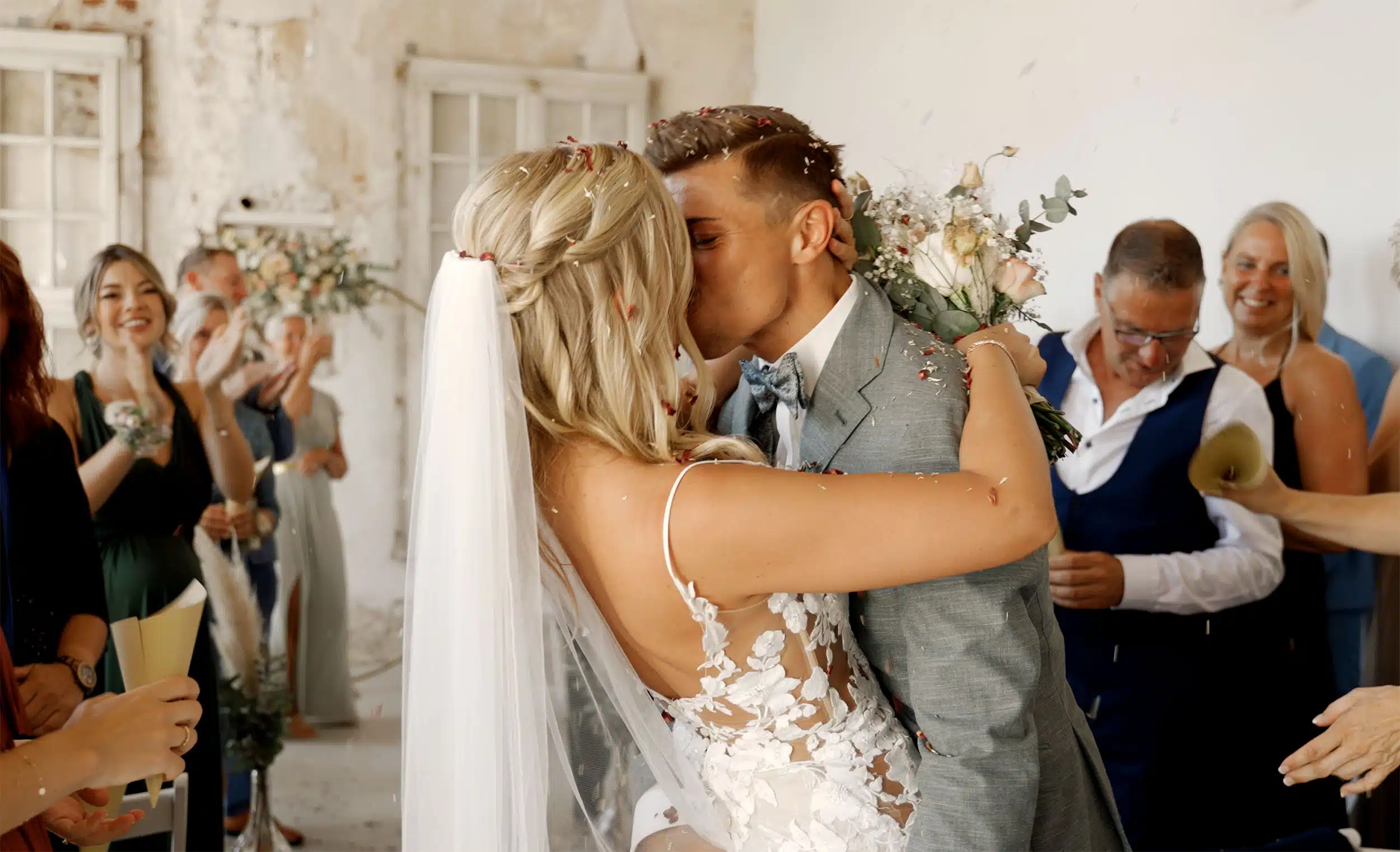 Brautpaar bei Hochzeitsfilm Hochzeitsvideo Mallorca